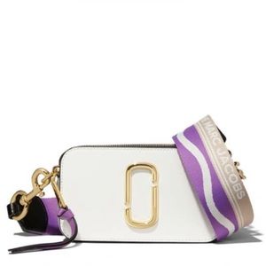 NWT Marc Jacobs Snapshot in new moon white multi